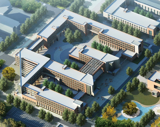 内蒙古建筑职业技术学院新校区三期西教学楼实训区